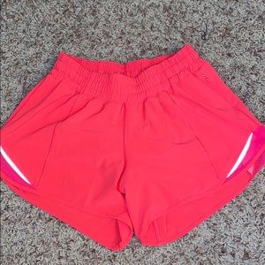 Lululemon hotty hot shorts 4 inch
